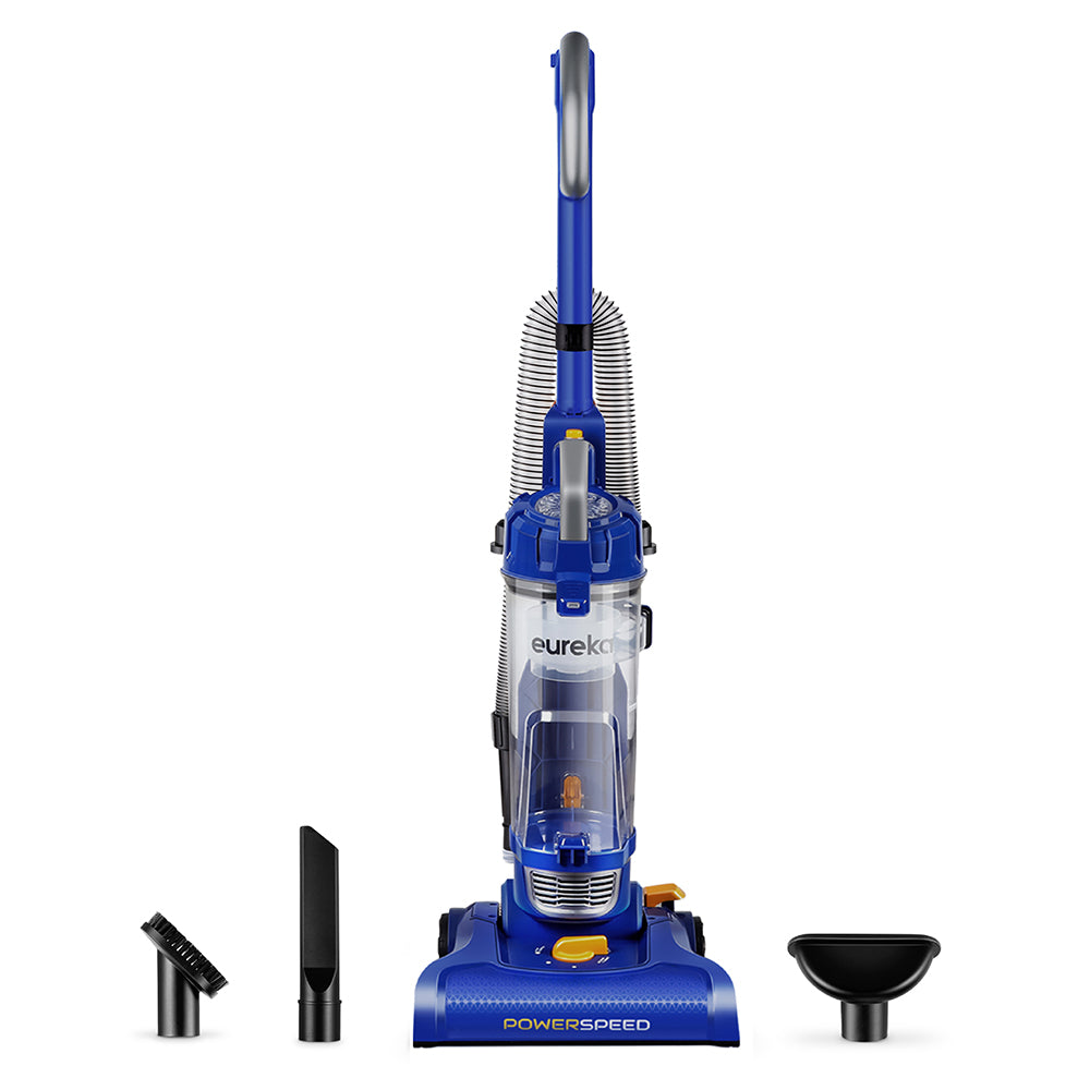 1_5952dfd2-80e7-4f7e-a989-ffef355f15a1.jpg Eureka NEU182A PowerSpeed Bagless Upright Vacuum Cleaner, Lite, Blue - Image 1