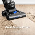 Eureka PowerSpeed Lightweight Upright Vacuum Cleaner for Carpet and Hard Floor, Powerful Bagless Upright Vacuum Cleaner for Home Pets, NEU181A, Blue - Image 3