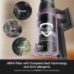 Eureka ReactiSense 440 – Smart Cordless Stick Vacuum with LED & Sensor Tech - Image 5