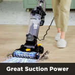EUREKA PowerSpeed Lightweight Powerful Upright Vacuum Cleaner for Carpet and Hard Floor NEU181D, Pet Turbo, Black,Yellow - Image 2