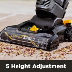 EUREKA PowerSpeed Lightweight Powerful Upright Vacuum Cleaner for Carpet and Hard Floor NEU181D, Pet Turbo, Black,Yellow - Image 3